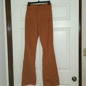 Juniors bell bottom corduroy pants